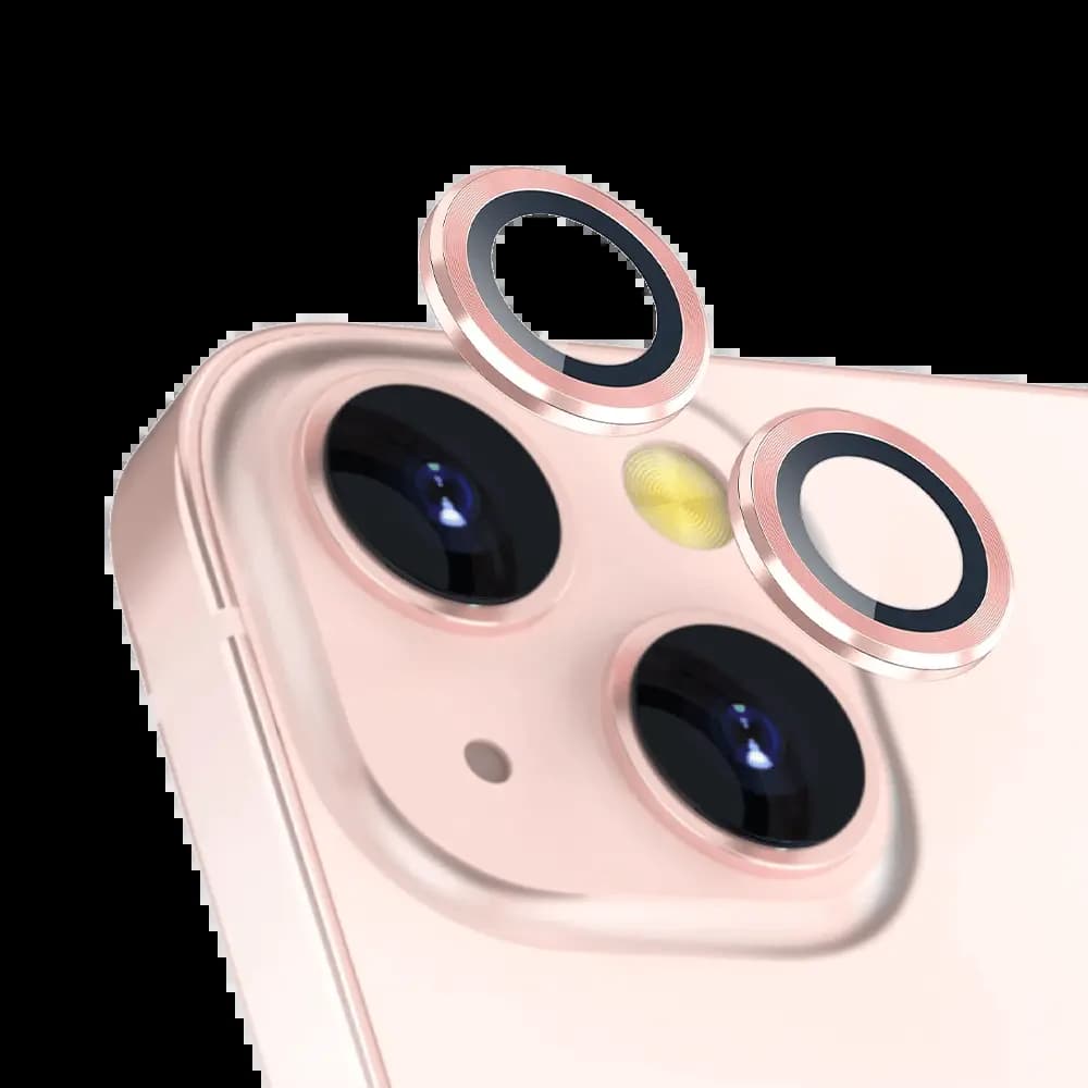 Protection lentille caméra iPhone 13 Mini / 13 - Rose