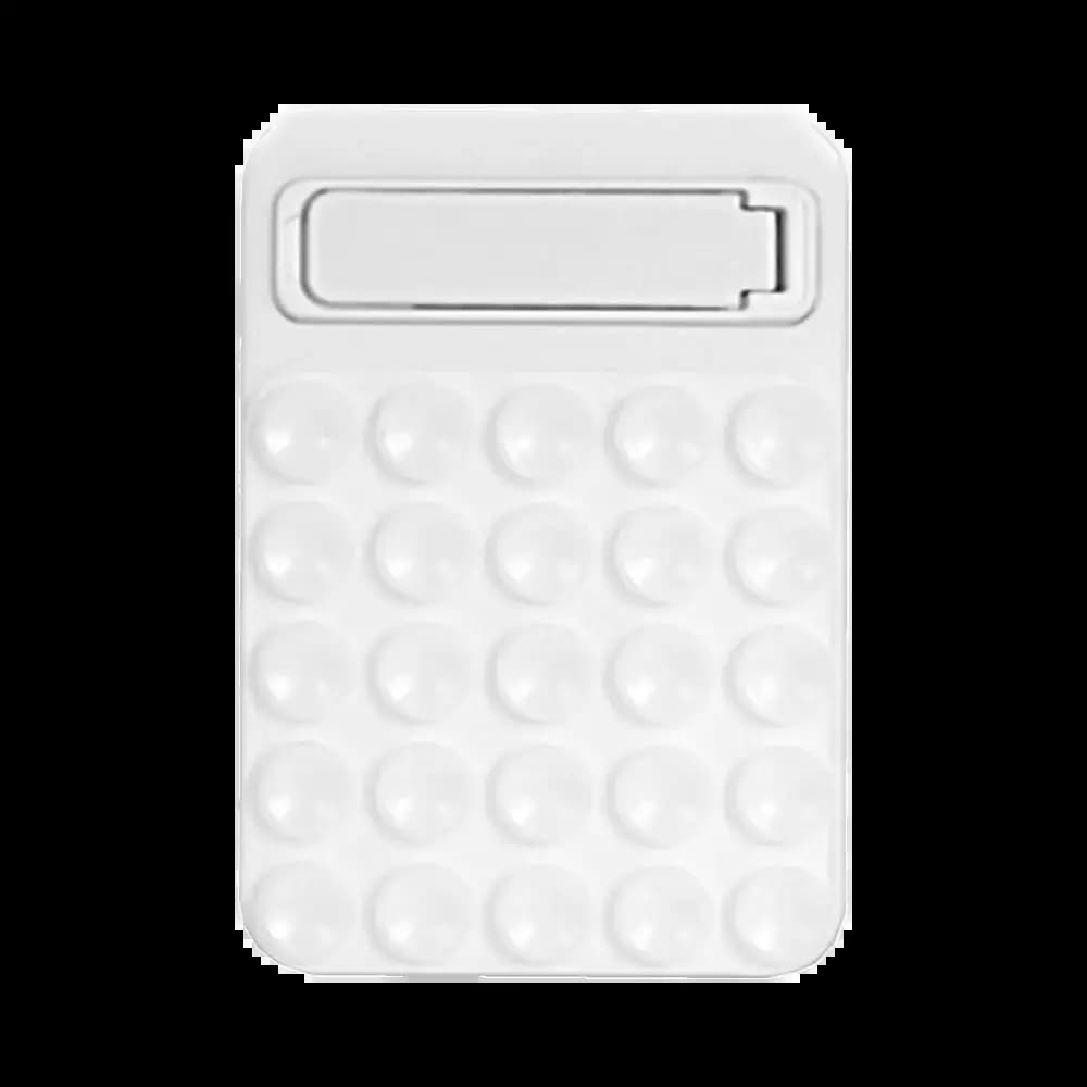 Support Ventouse Silicone avec Pied Intégré Blanc