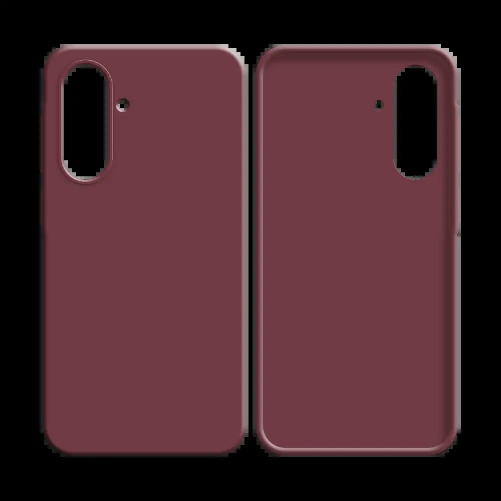 Coque silicone Samsung Galaxy A36 5G / Galaxy A56 5G - Bordeaux