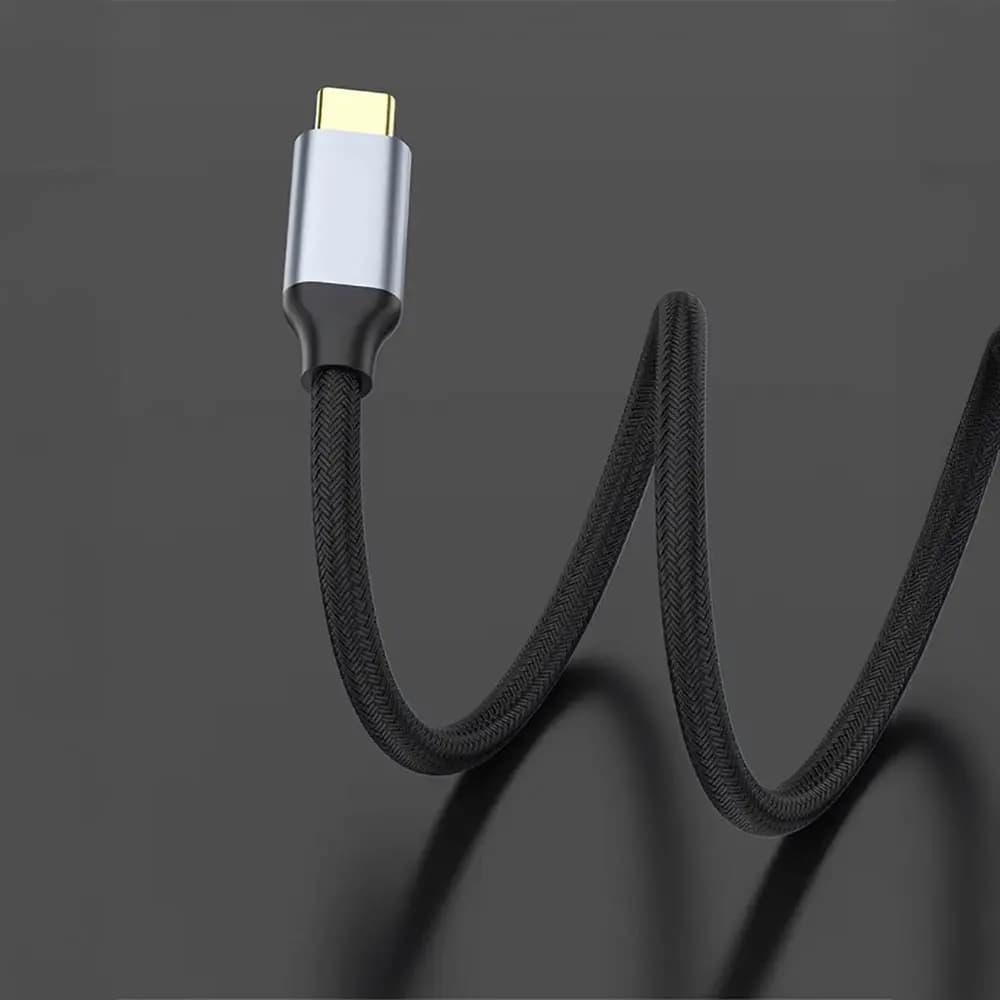 Câble USB-C vers DisplayPort 8K & 4K 144hz nylon tressé - 2m