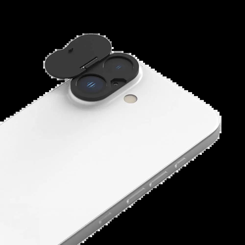 Protection lentille caméra iPhone 17 - Noir