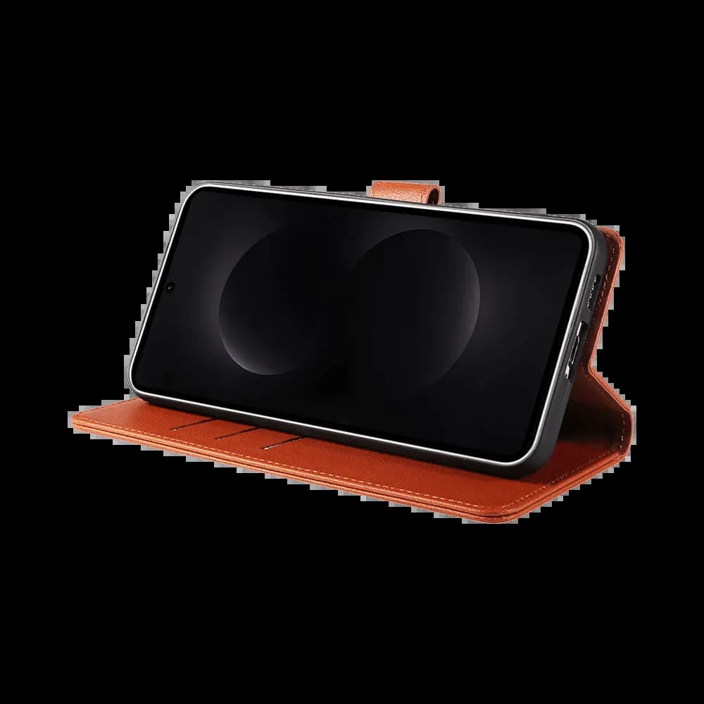 Housse folio anti-RFID Samsung Galaxy S26+ – PROTECT IP011 Rouge