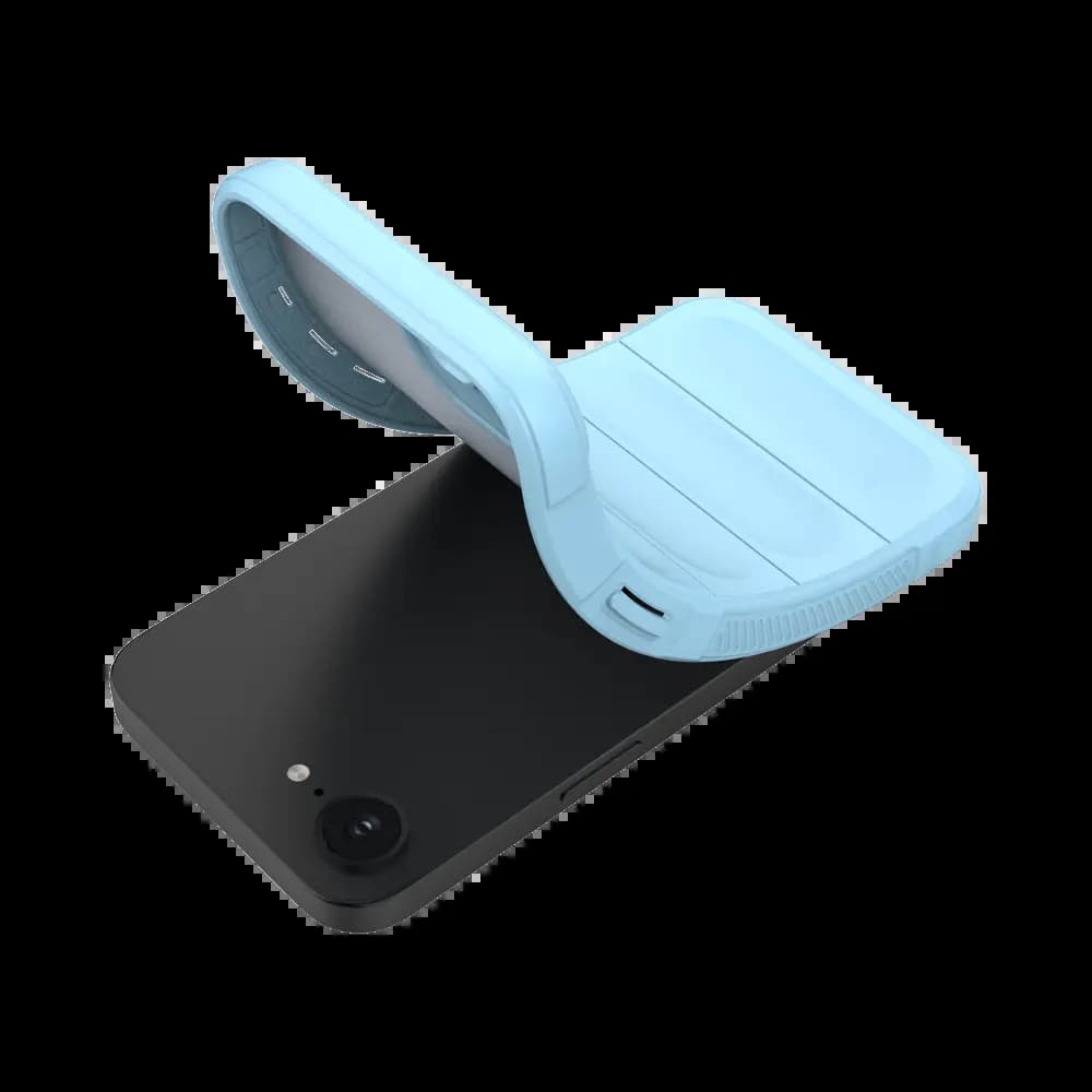 Coque de protection antichoc renforcée – Apple iPhone 16e – PROTECT IX008 Bleu Clair