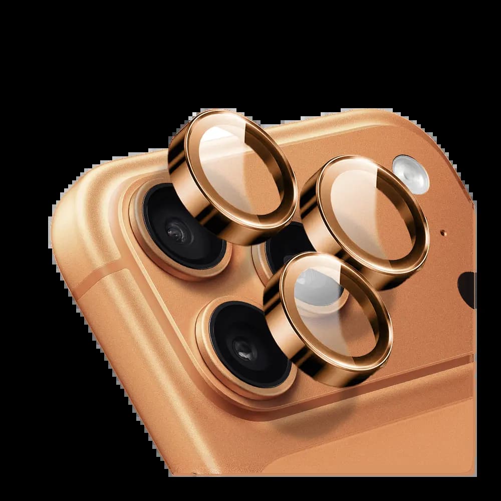 Protection Lentille Apple iPhone 17 Pro/iPhone 17 Pro Max Orange Cosmique