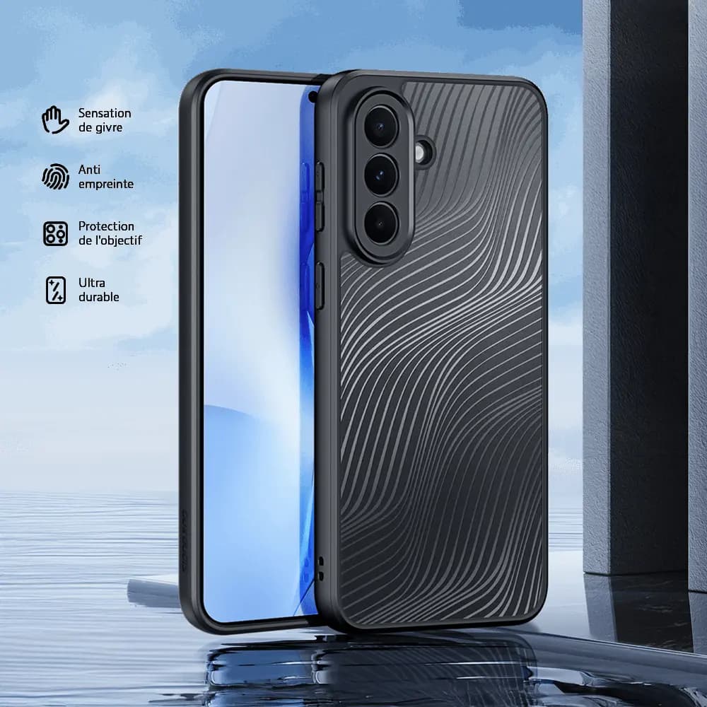 Coque anti-chocs finition mate – Samsung Galaxy A37 5G – Dux Ducis Aimo Noir