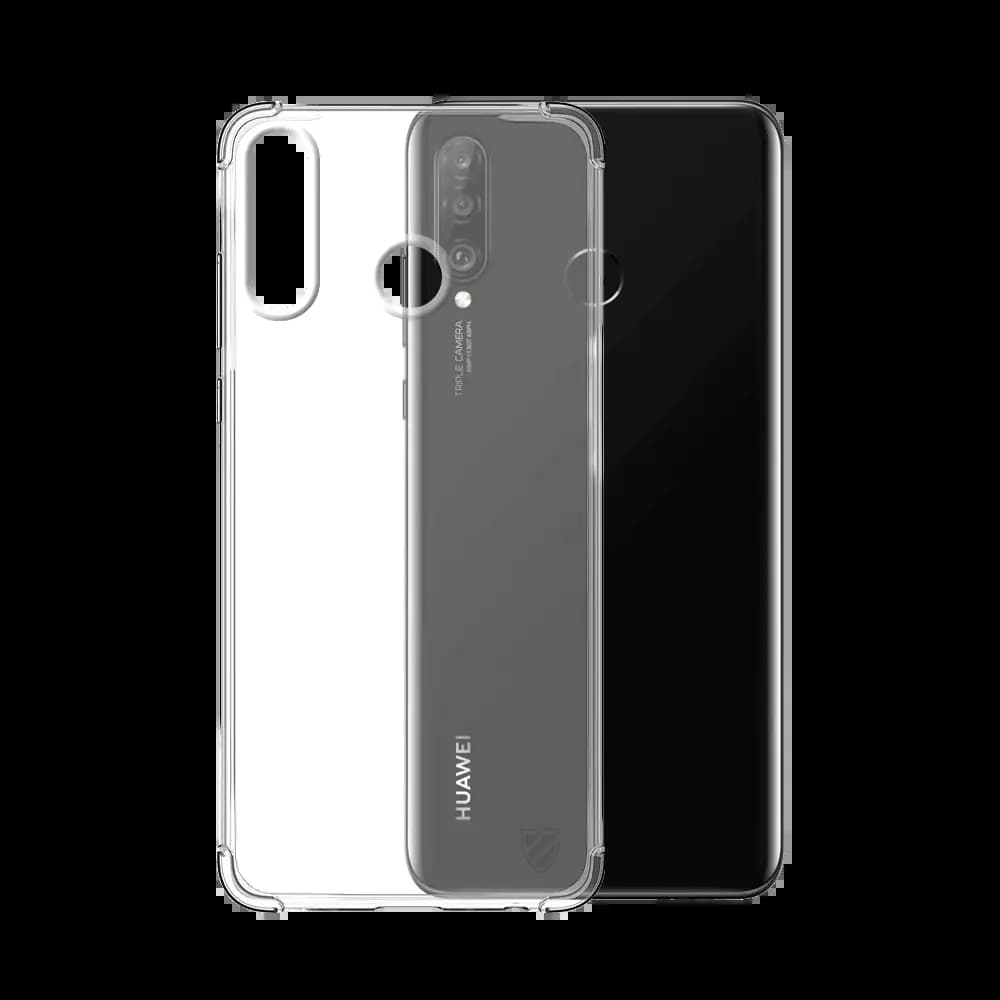 Coque Silicone Renforcée PROTECT pour Huawei P30 Lite/P30 Lite New Edition Transparent