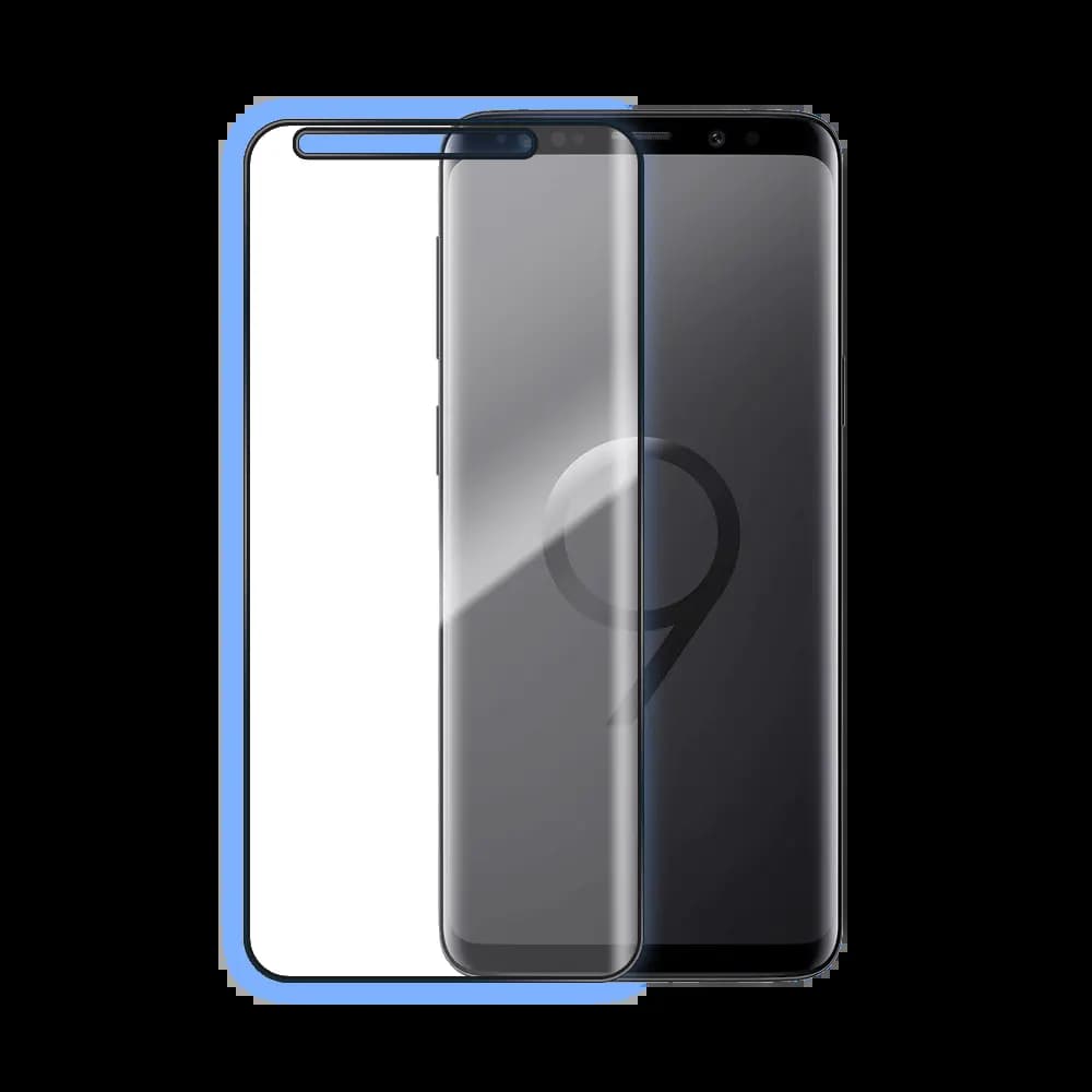 Verre trempé intégral Samsung Galaxy S9 protection écran 9H – PROTECT Noir