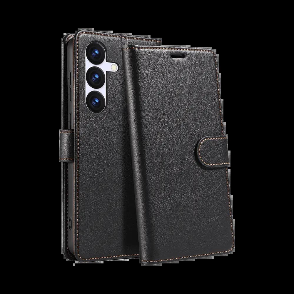 Housse folio anti-RFID Samsung Galaxy S26 – PROTECT IP011 Noir