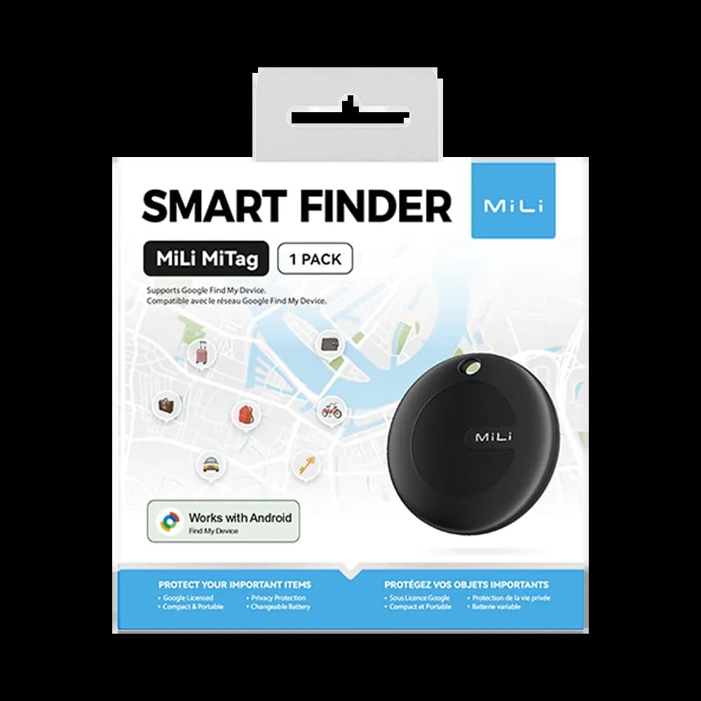 Traceur GPS MILI MiTag Android Noir