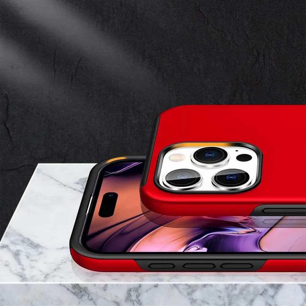 Coque de Protection PROTECT pour Apple iPhone 16 Pro Max Rouge