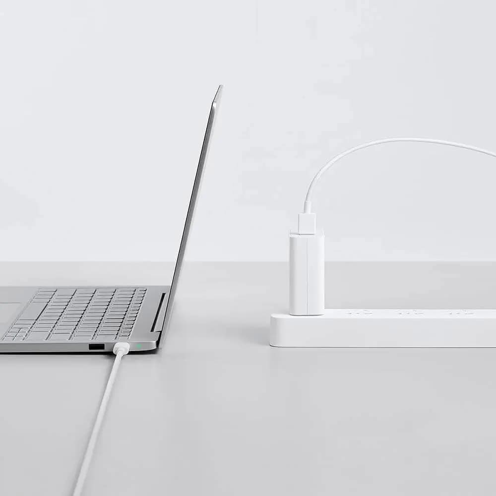 Câble de charge USB-A vers USB-C Xiaomi 6A 120W (1m) - Blanc