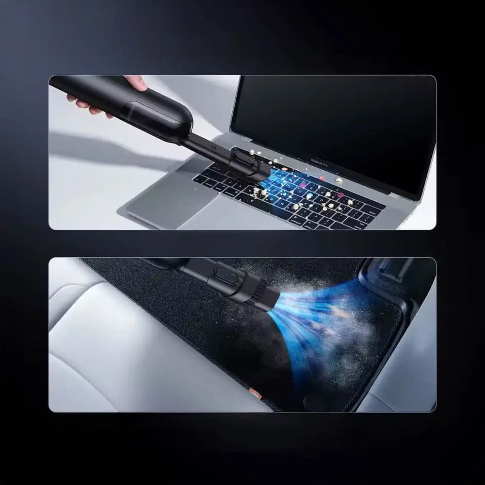 Mini Aspirateur Portable pour Voiture Baseus A0 Pro Noir