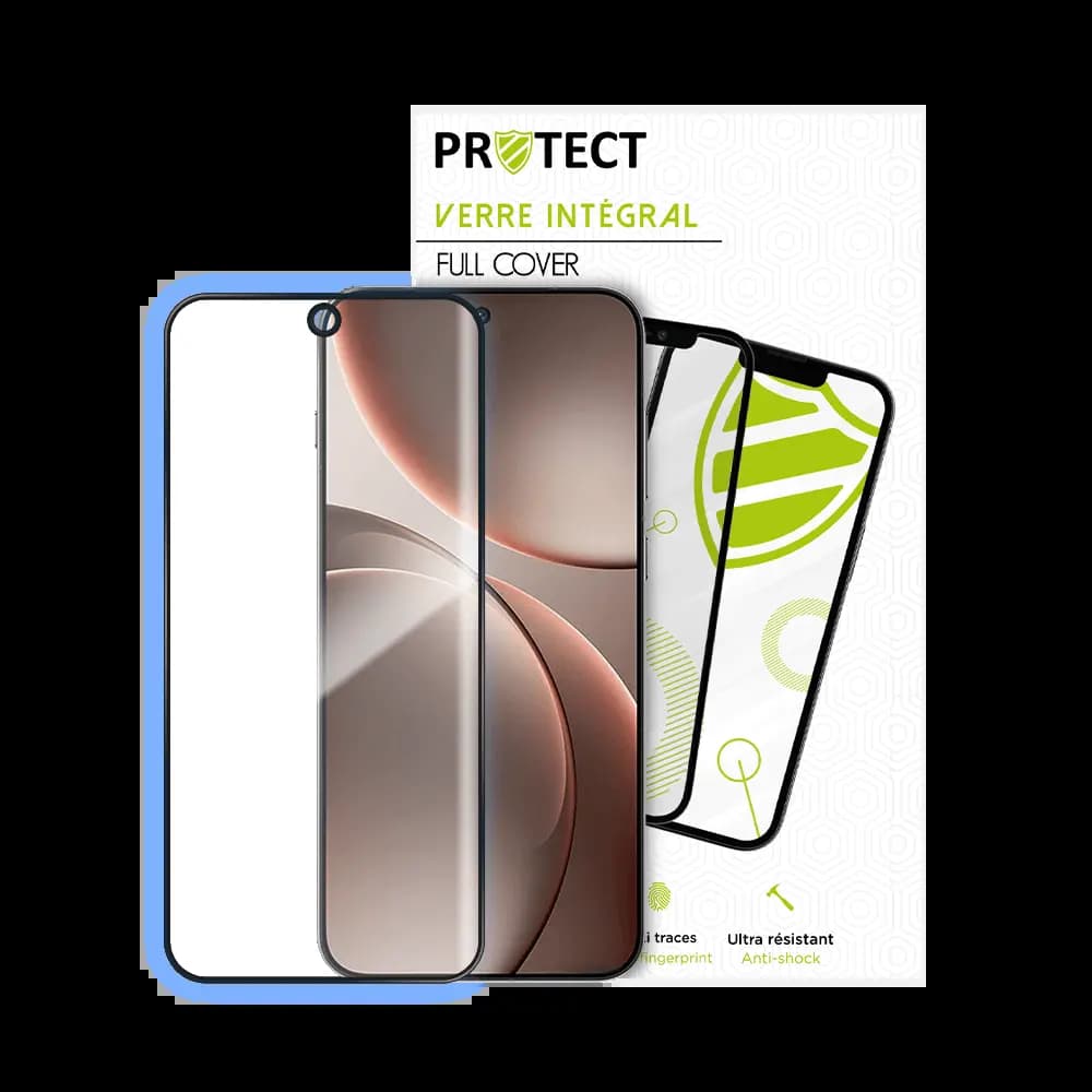 Verre trempé intégral 5D 9H – protection écran compatible OPPO Find X9 – PROTECT Noir