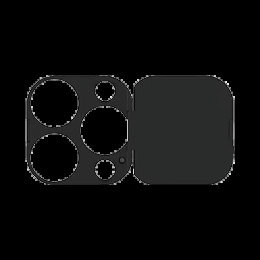 Protection Lentille avec Cache Camera iPhone 13 Pro Max / 13 Pro Noir