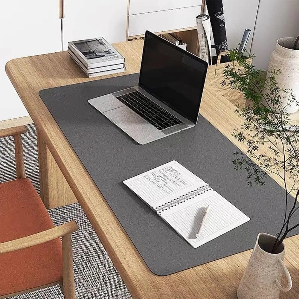 Tapis de Bureau Gris