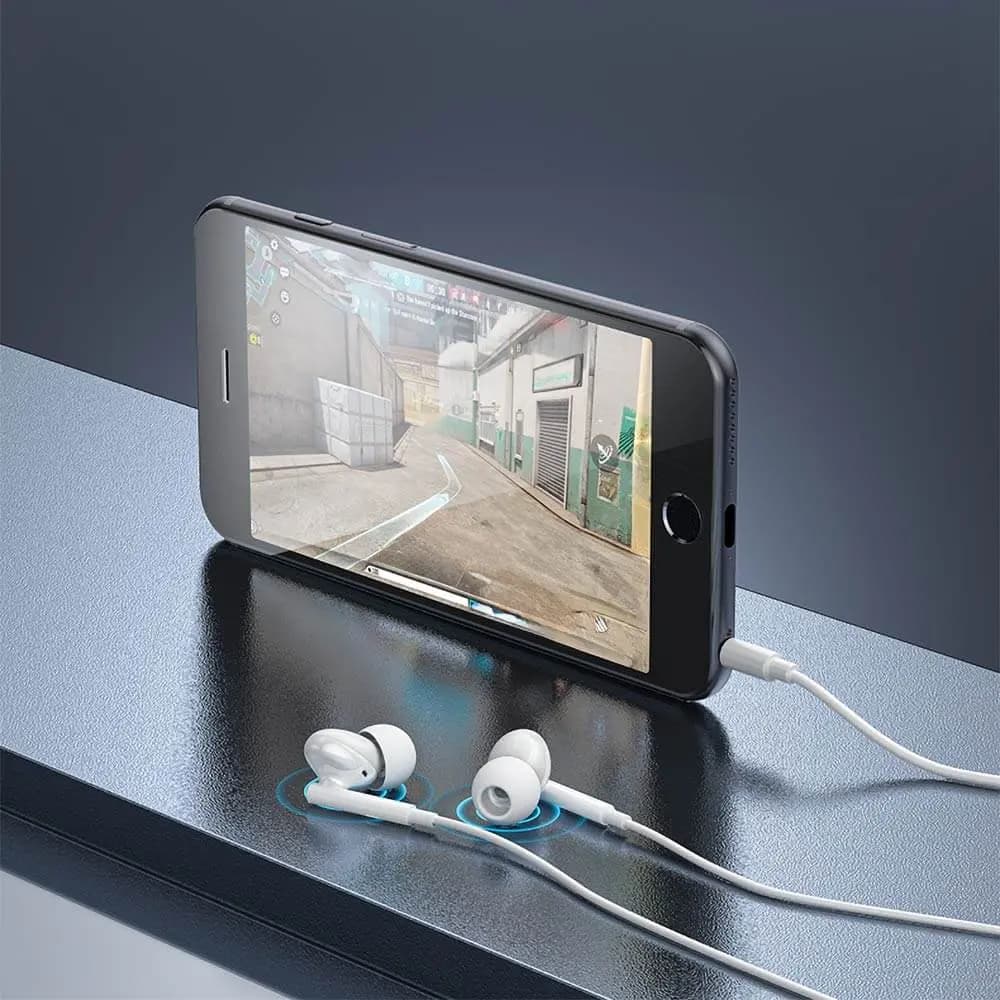 Écouteurs Filaires Jack 3.5mm Yesido Blanc