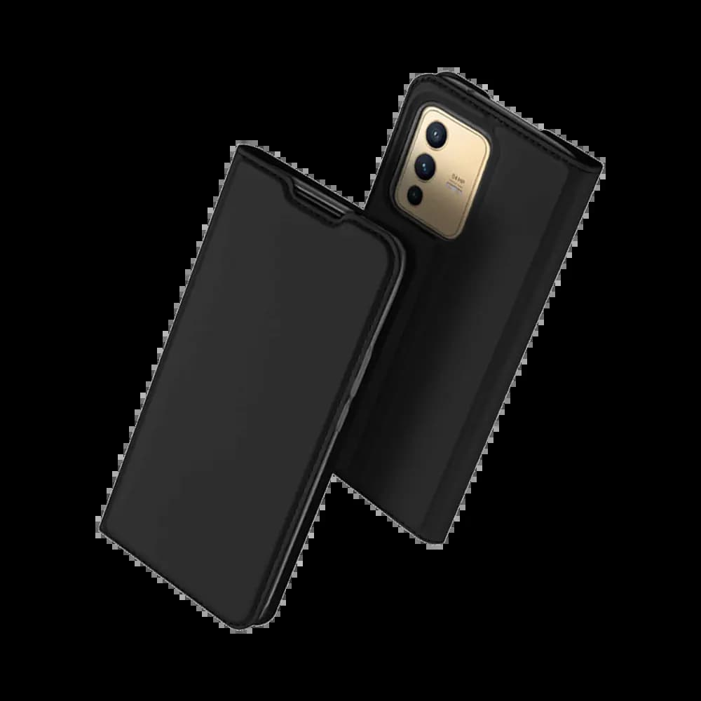 Housse folio Vivo V23 porte-carte – Dux Ducis Skin Pro Noir