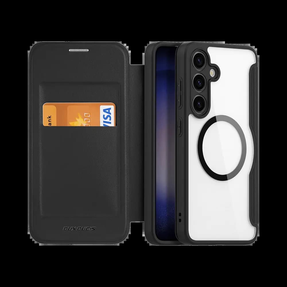 Housse de Protection Skin X Pro Dux Ducis pour Samsung Galaxy S24 5G MagSafe Noir