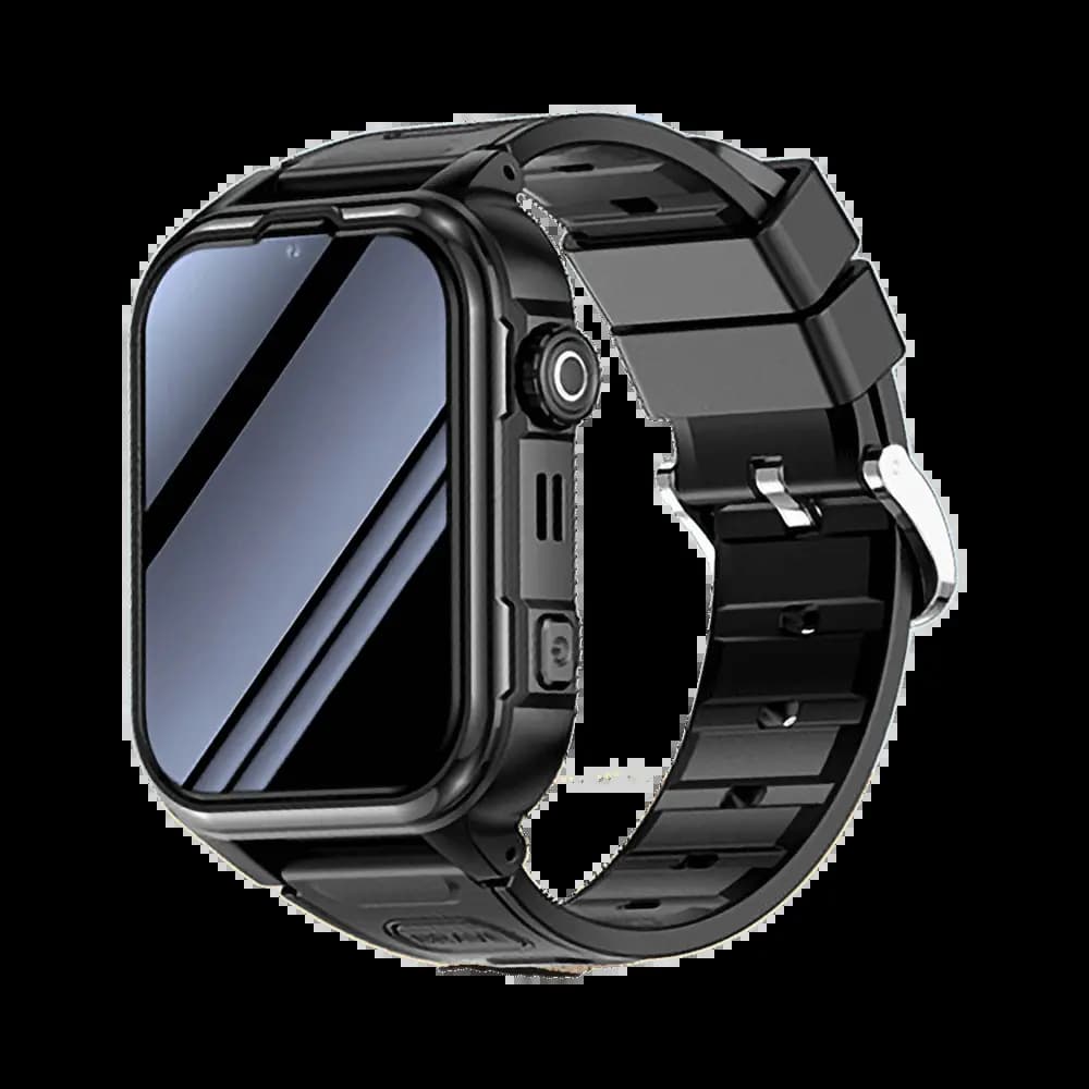 Montre connectée enfant 4G - localisation GPS, WiFi, appels vidéo & bouton SOS - Yesido Noir