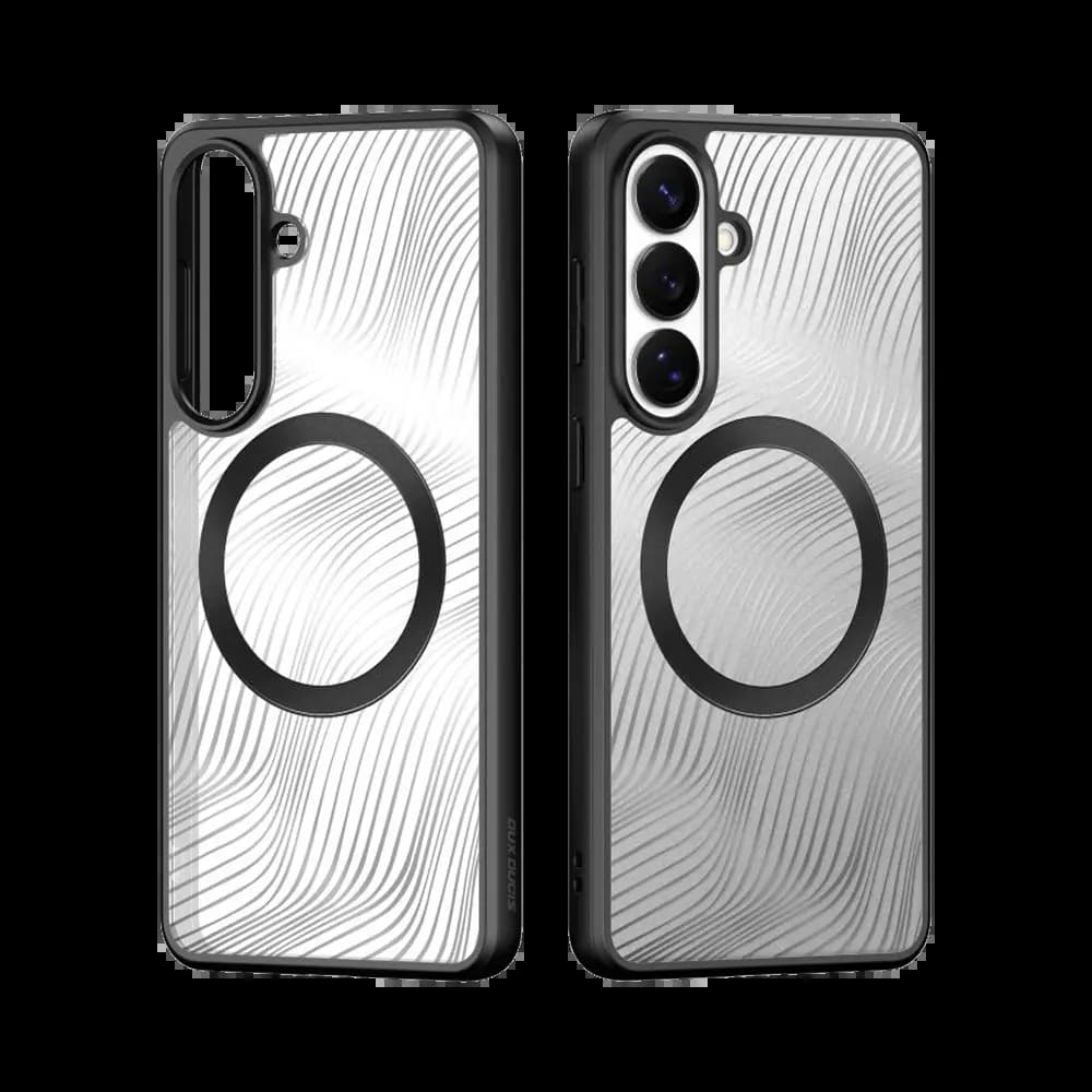 Coque MagSafe Samsung Galaxy S26 anti-chocs – Dux Ducis Aimo Mag Noir