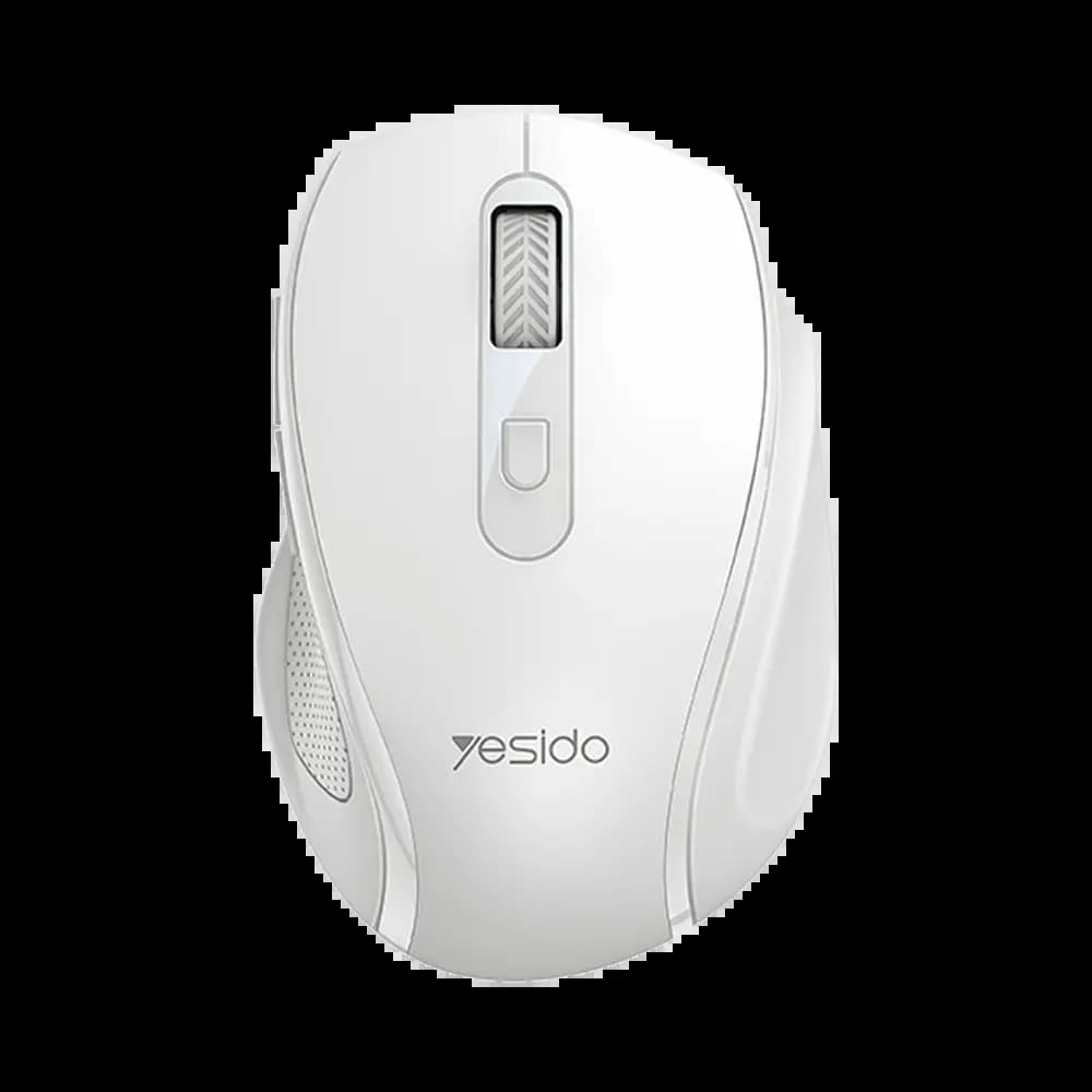 Souris sans Fil Yesido KB45 avec 6 Boutons Blanc