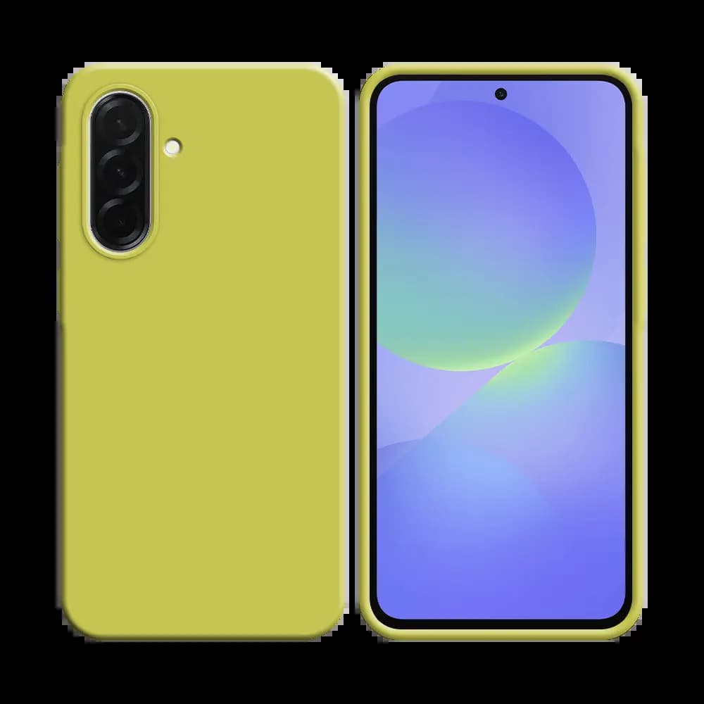 Coque silicone Samsung Galaxy A36 5G / A56 5G - Jaune