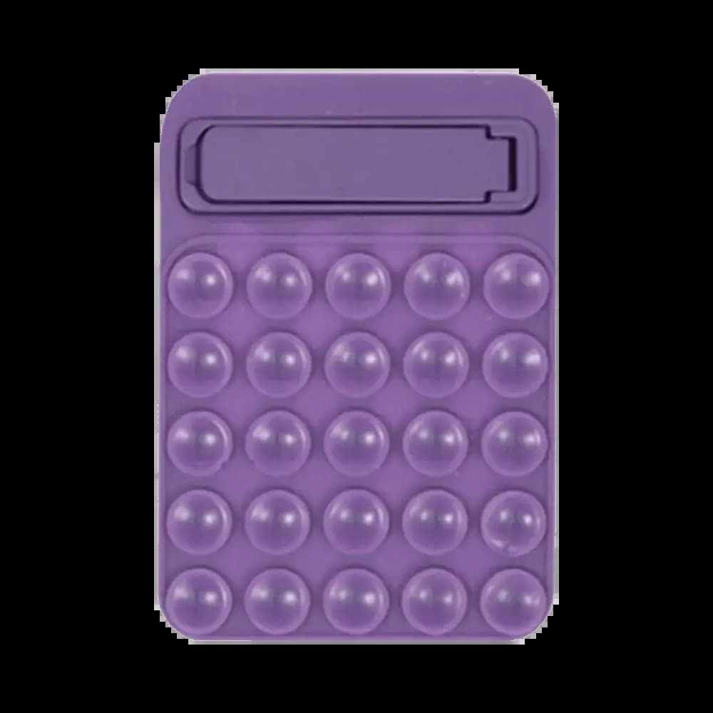 Support Ventouse Silicone avec Pied Intégré Violet