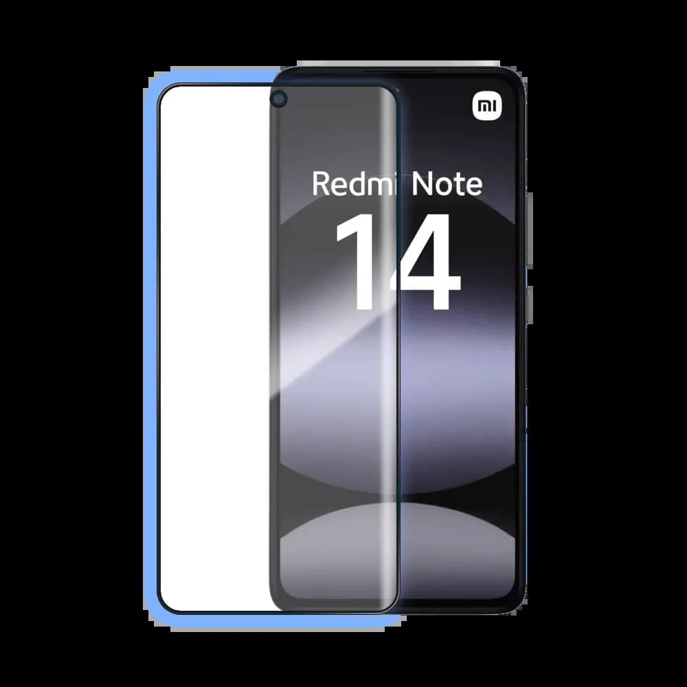Verre Trempé Intégral PROTECT pour Xiaomi Redmi Note 14 4G Noir