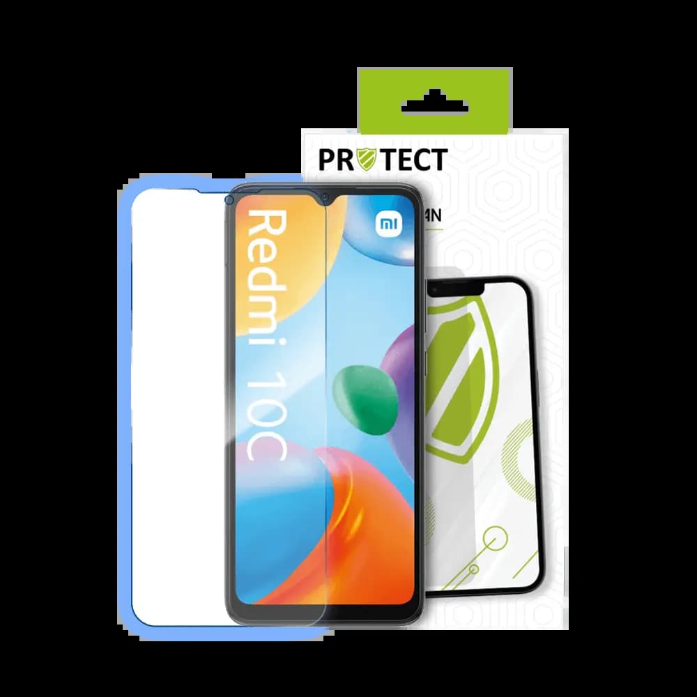Verre trempé 9H – protection écran Xiaomi Redmi 10C – PROTECT Transparent