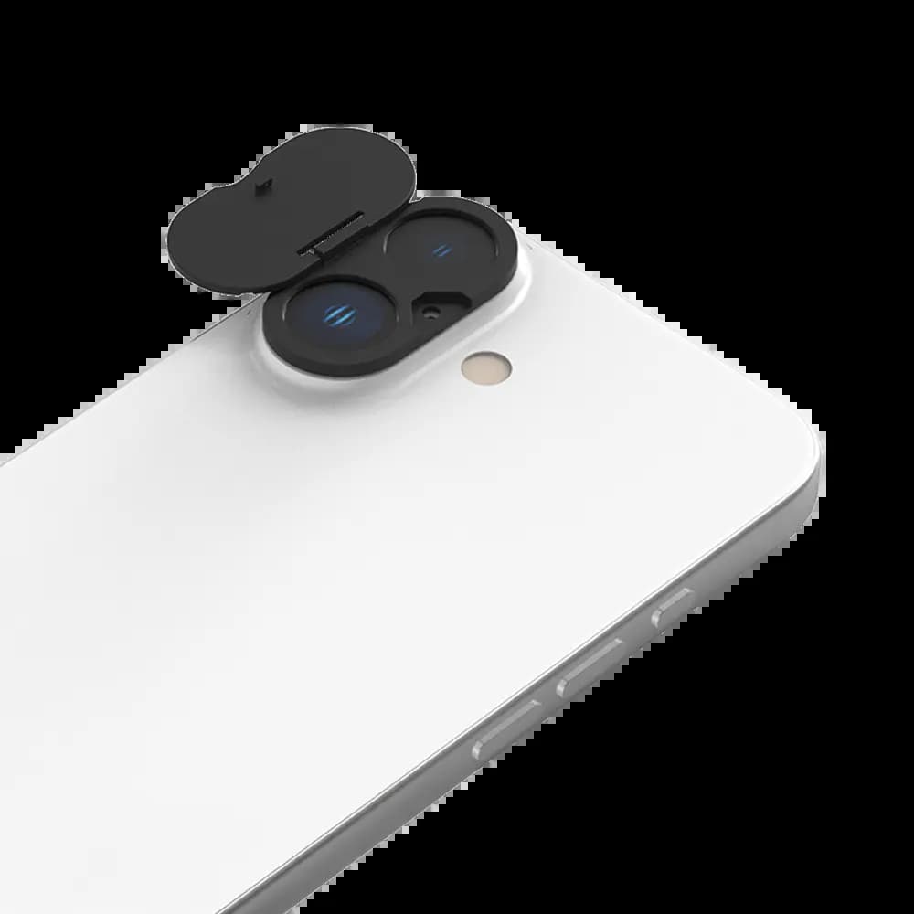 Protection lentille caméra iPhone 17 - Noir