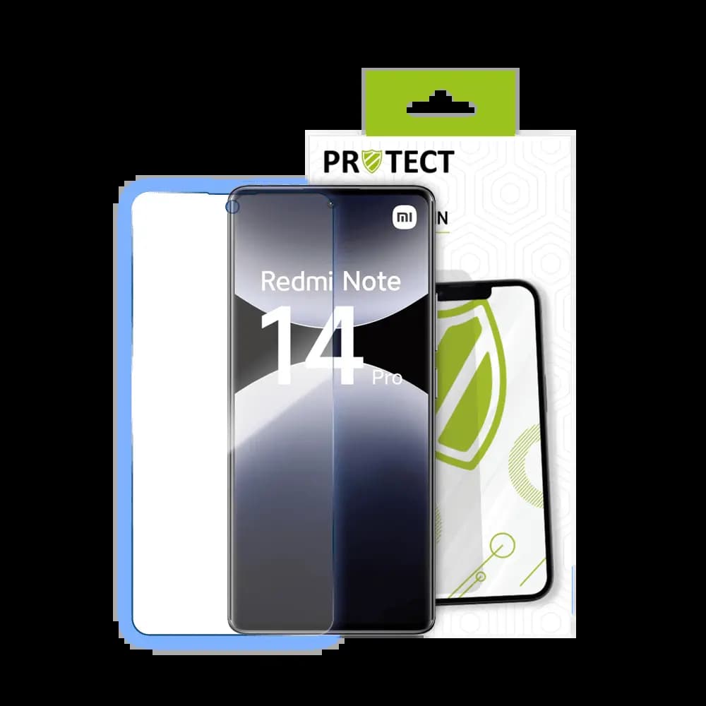 Verre trempé 9H – protection écran Xiaomi Redmi Note 14 Pro 4G – PROTECT Transparent