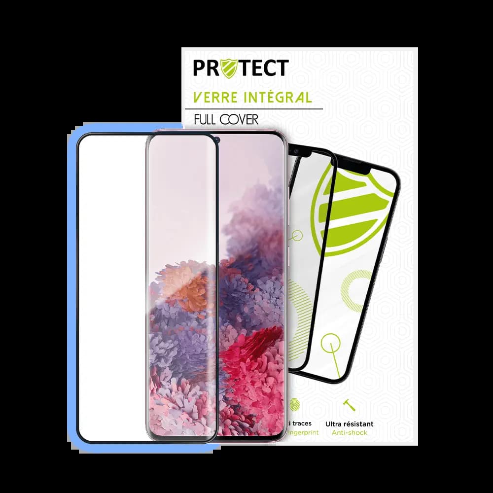 Verre Trempé Intégral PROTECT pour Samsung Galaxy S20 /Galaxy S20 5G Noir