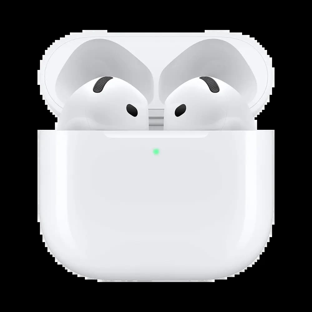 Écouteurs Bluetooth Airpods 4 Apple avec Réduction de Bruit Blanc