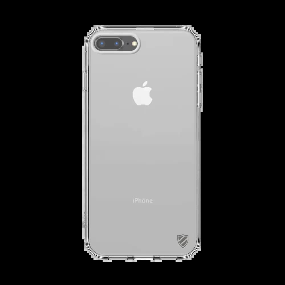 Coque Silicone PROTECT pour Apple iPhone 7 plus & iPhone 8 Plus Transparent