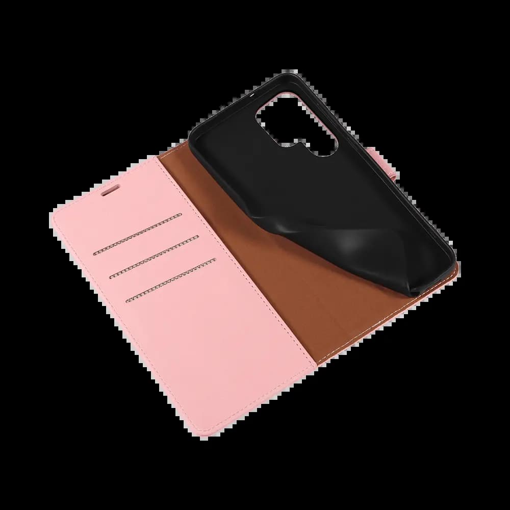 Housse folio anti-RFID Samsung Galaxy S26 Ultra – PROTECT IP011 Rose
