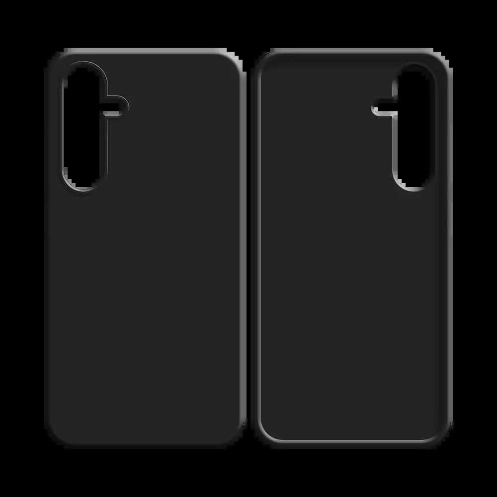 Coque Silicone Compatible pour Samsung Galaxy A14 5G & Galaxy A14 4G Noir