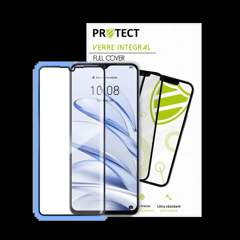 Verre trempé intégral 5D 9H – protection écran Honor 70 Lite – PROTECT Noir