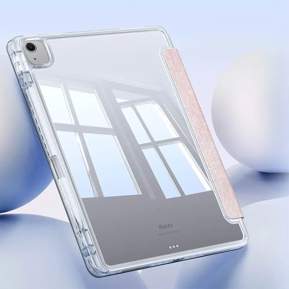 Housse de Protection Dux Ducis pour Apple iPad Pro 12.9" (3e, 4e, 5e & 6e génération) & iPad Air 13 M2 Rose