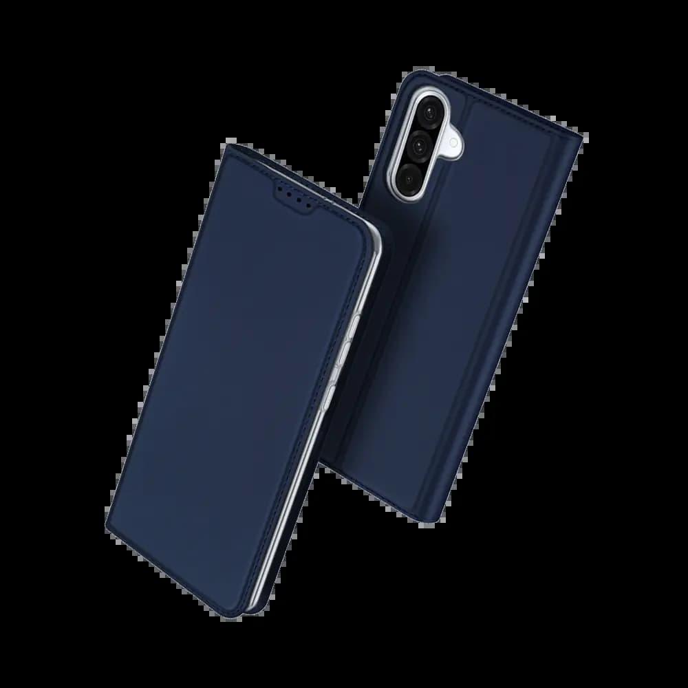 Housse folio pour Samsung Galaxy A36 5G / Galaxy A56 5G – Dux Ducis Skin Pro Bleu