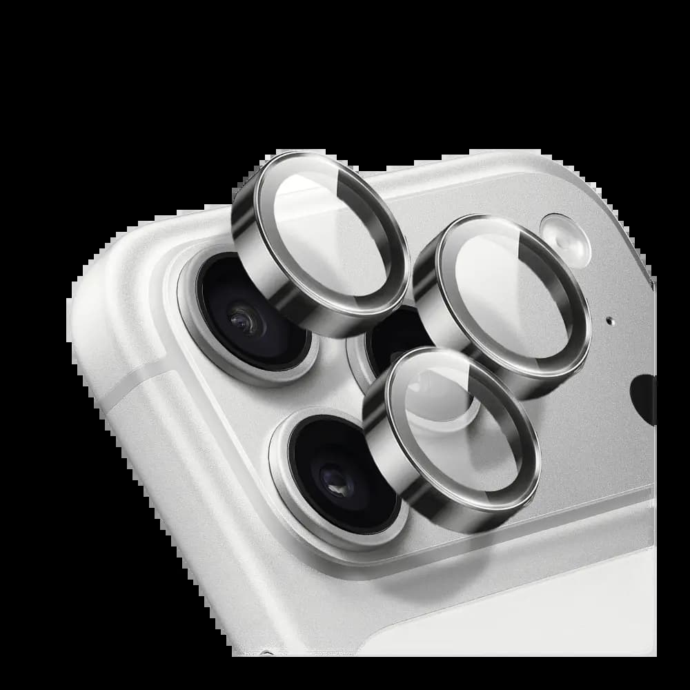 Protection Lentille Apple iPhone 17 Pro/iPhone 17 Pro Max Argent