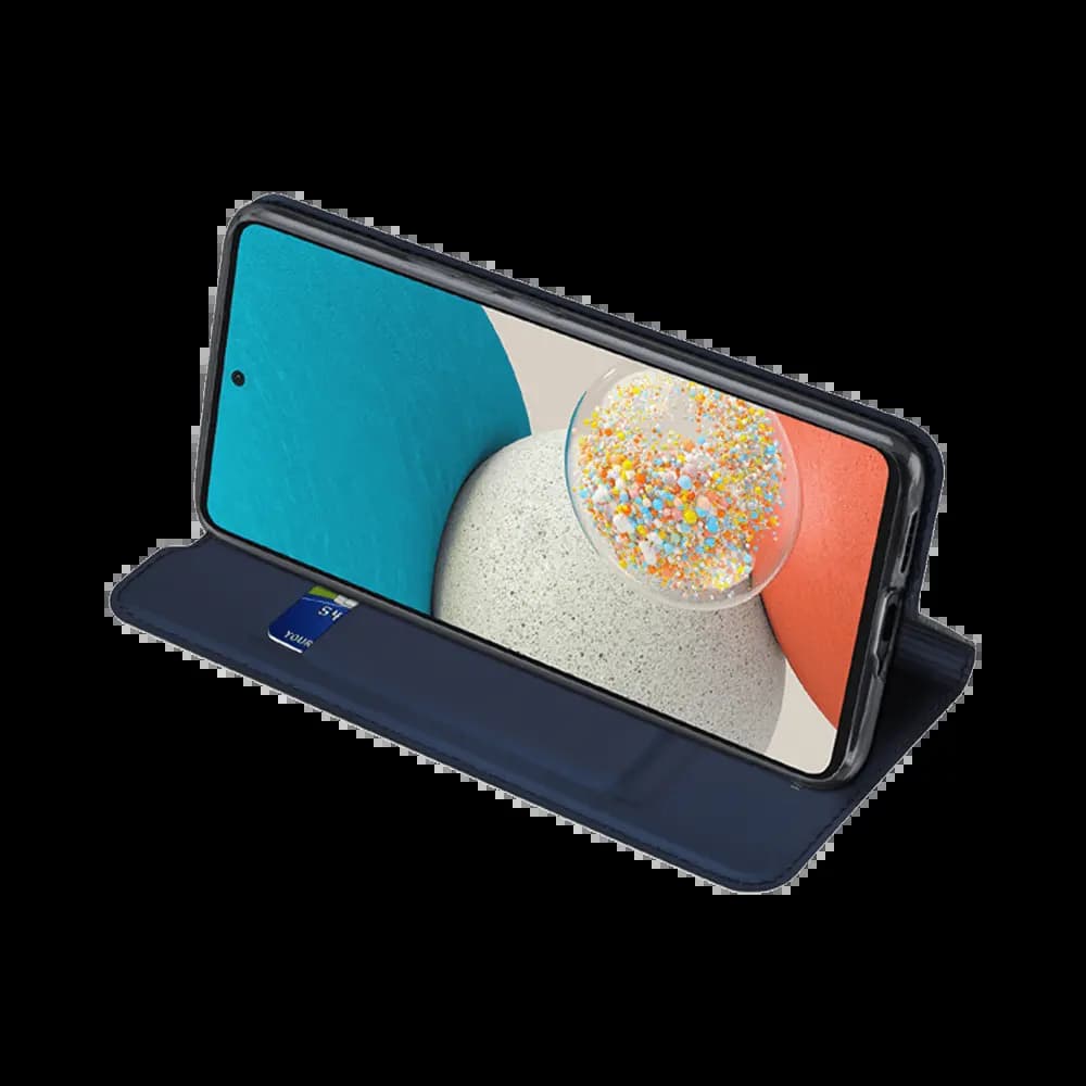 Housse folio Samsung Galaxy A53 5G porte-carte – Dux Ducis Skin Pro Bleu