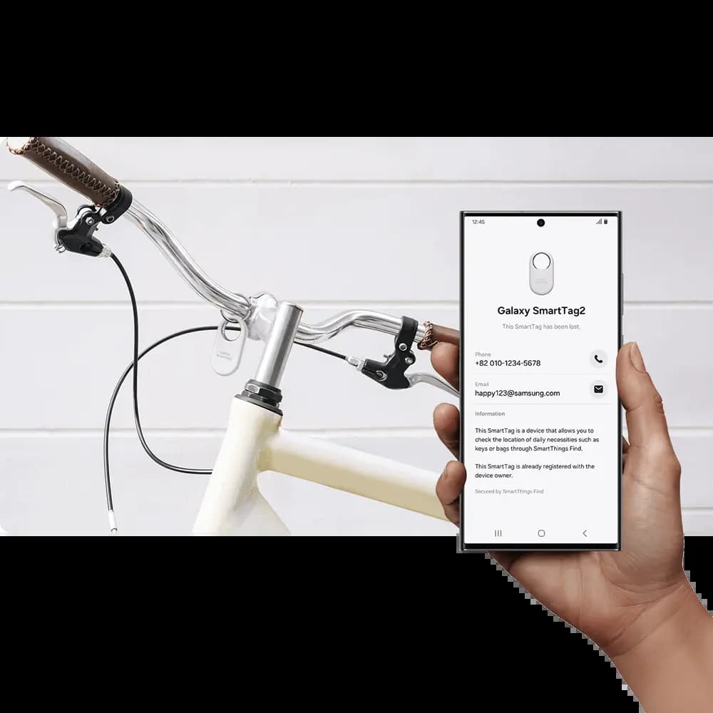 Samsung Galaxy SmartTag2 traceur Bluetooth - Blanc