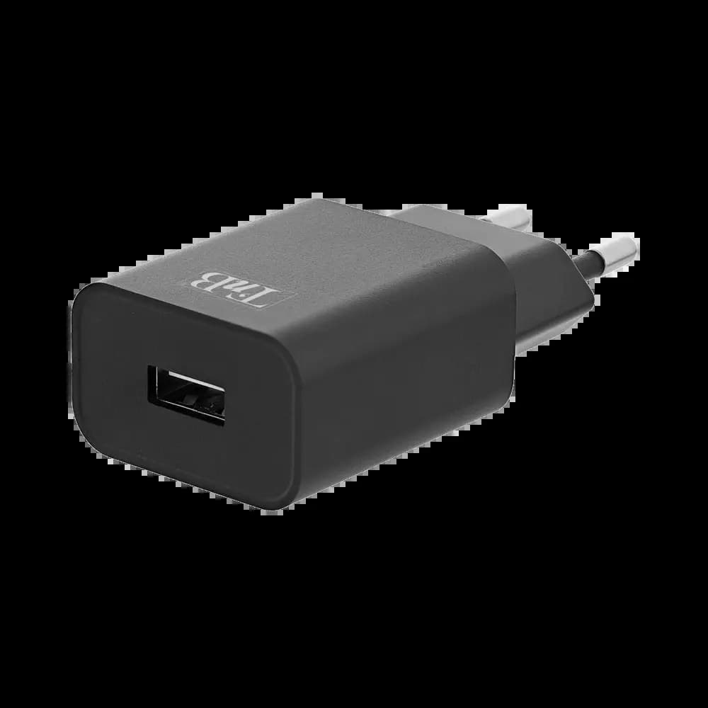 Chargeur secteur USB 12W - T'nb Blanc