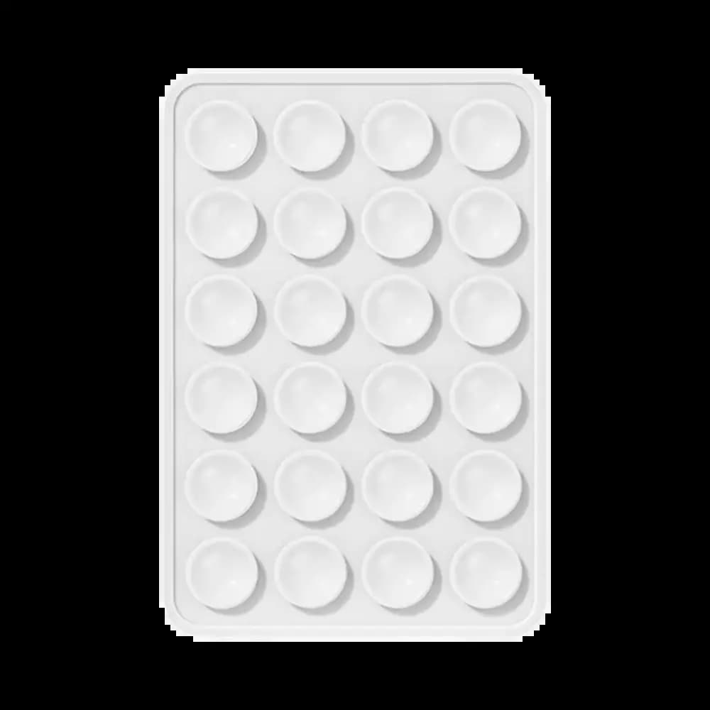 Support Ventouse Silicone Universel pour Smartphone Blanc