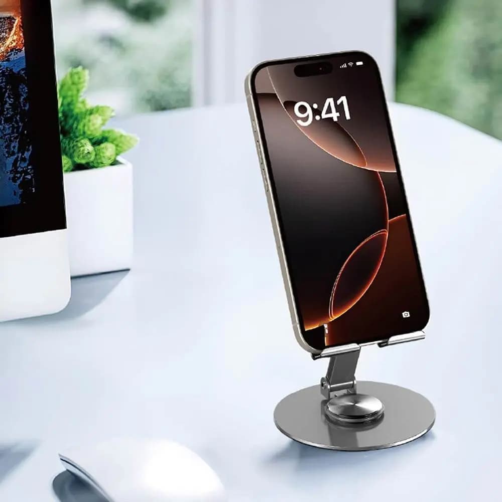 Support pour Smartphone et Tablette Wiwu ZM-014 Rotation 360° Gris