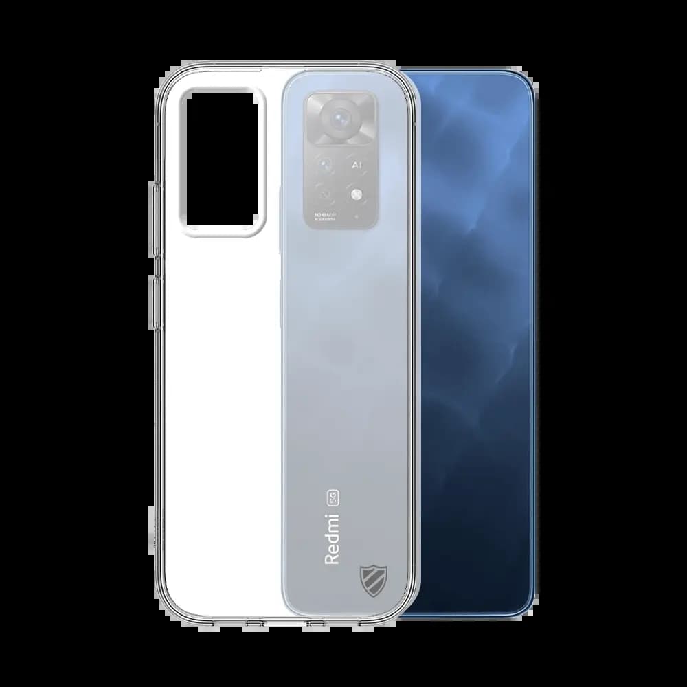 Coque Silicone PROTECT pour Xiaomi Redmi Note 11 Pro Transparent