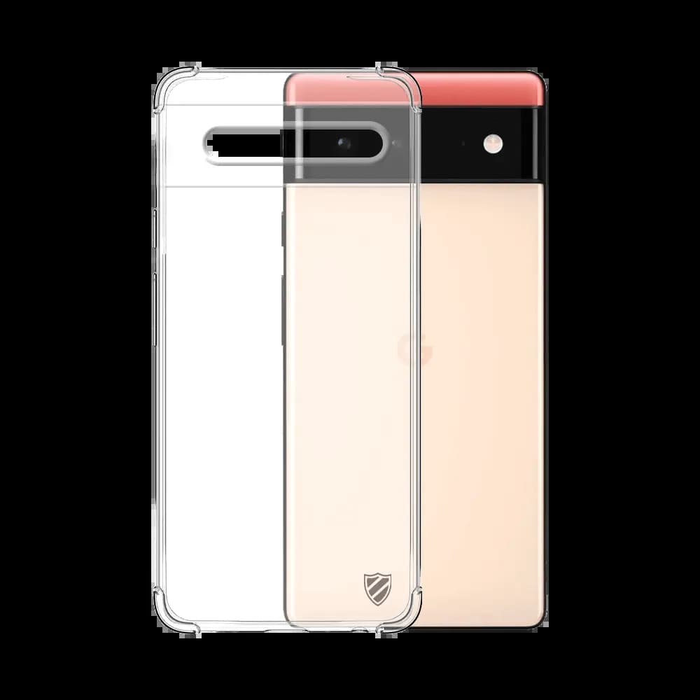 Coque antichoc renforcée silicone Google Pixel 6 PROTECT - Transparent