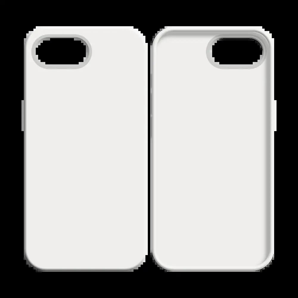 Coque silicone iPhone 16e - Blanc