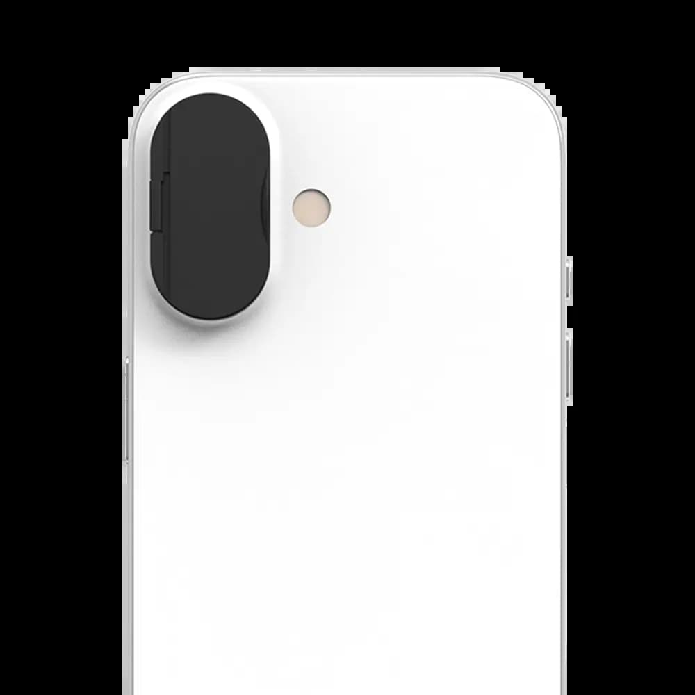 Protection lentille caméra iPhone 17 - Noir