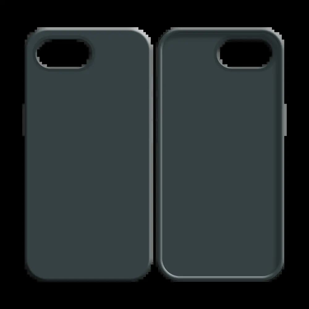Coque silicone iPhone 16e - Noir